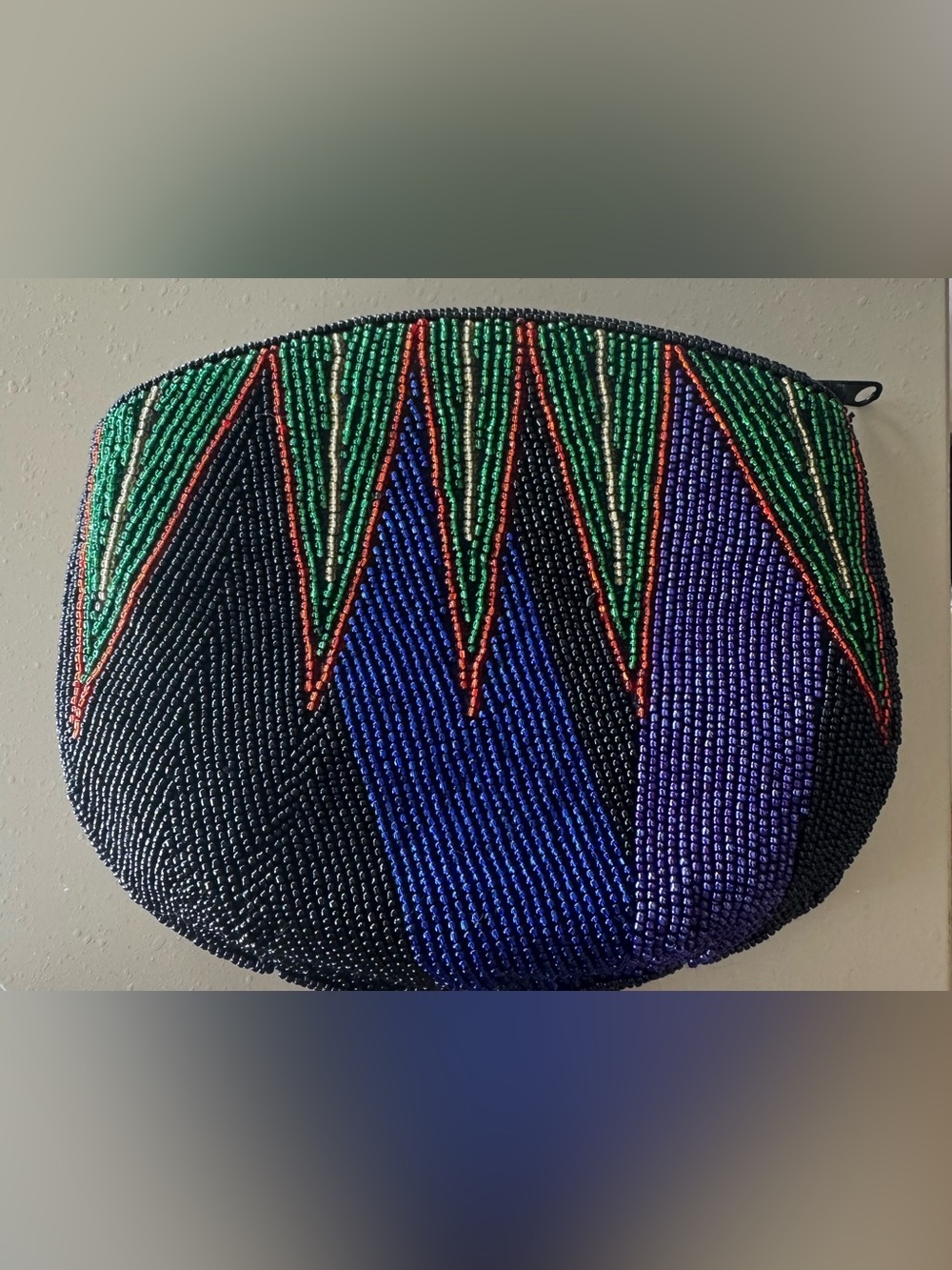 Y&S Original Beaded Vintage Holiday Party Beaded Women’s Clutch